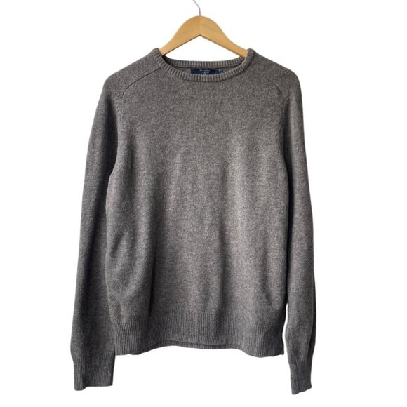 J.Crew Other - J.Crew Mens 100% Lambs Wool Crewneck Sweater Size L Preppy Office Academia